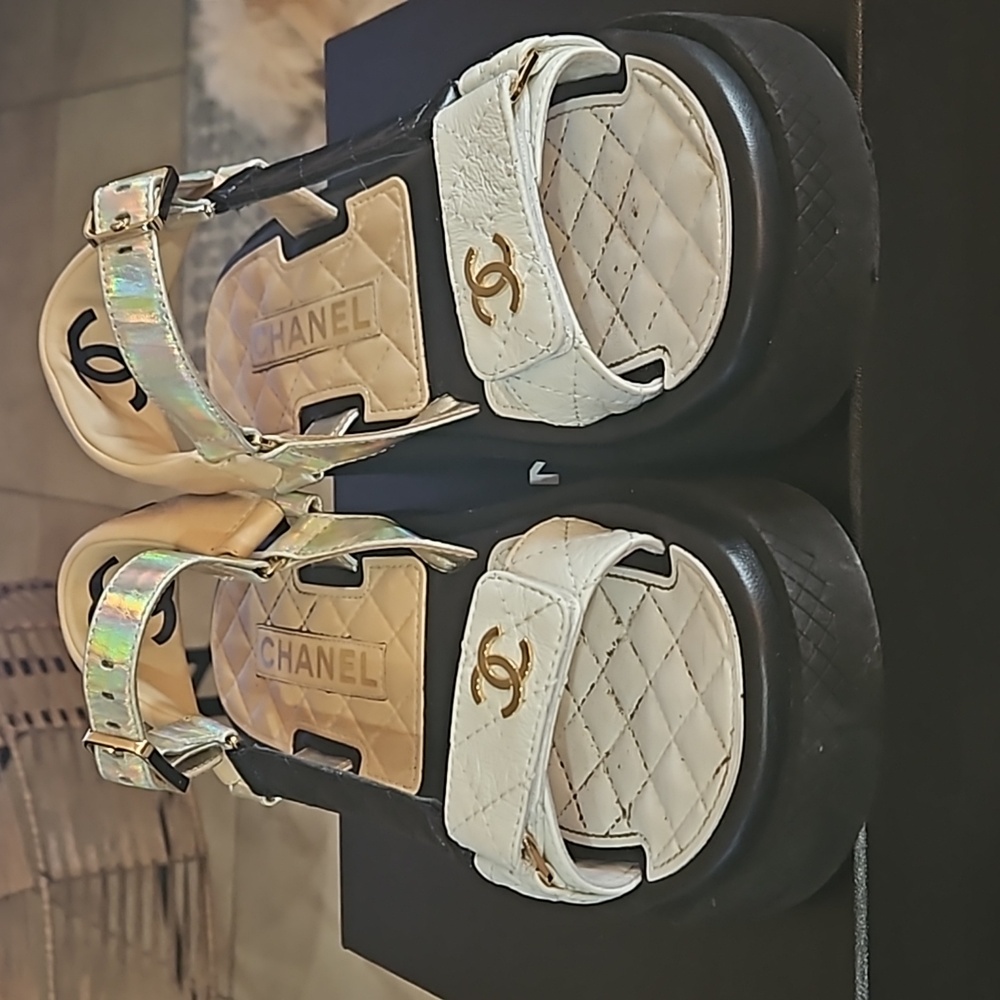 *SOLD* Chanel Dad Sandals